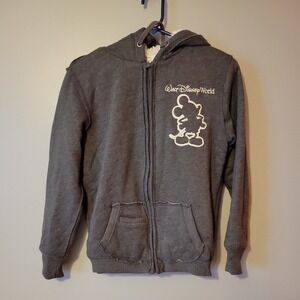Walt Disney World  zip up hoodie with soft lining‎ size small